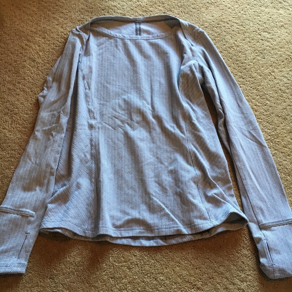 Gray longsleeve Lululemon